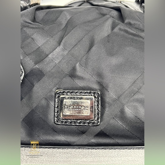 BURBERRY TORBITT GUNMETAL CROSSBODY CHAIN BAG - Picture 8 of 13